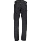 Calvin Klein Black Cotton Men Jeans