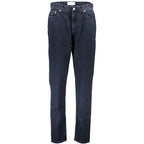 Calvin Klein Blue Recycled Cotton Women Jeans