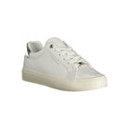 Calvin Klein Bianco Pelle Women Sneaker