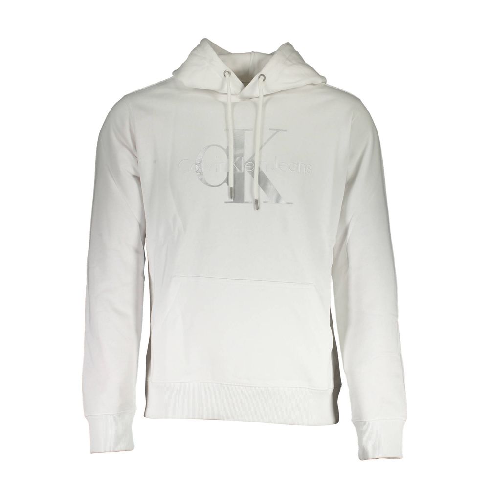 Calvin Klein White Cotton Men's Sweater