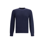 Brioni Blue Cashmere Cashmere Sweater