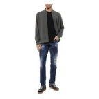 Dsquared² Blue Cotton Men Slim Jean