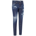 Dsquared² Blue Cotton Men Jeans