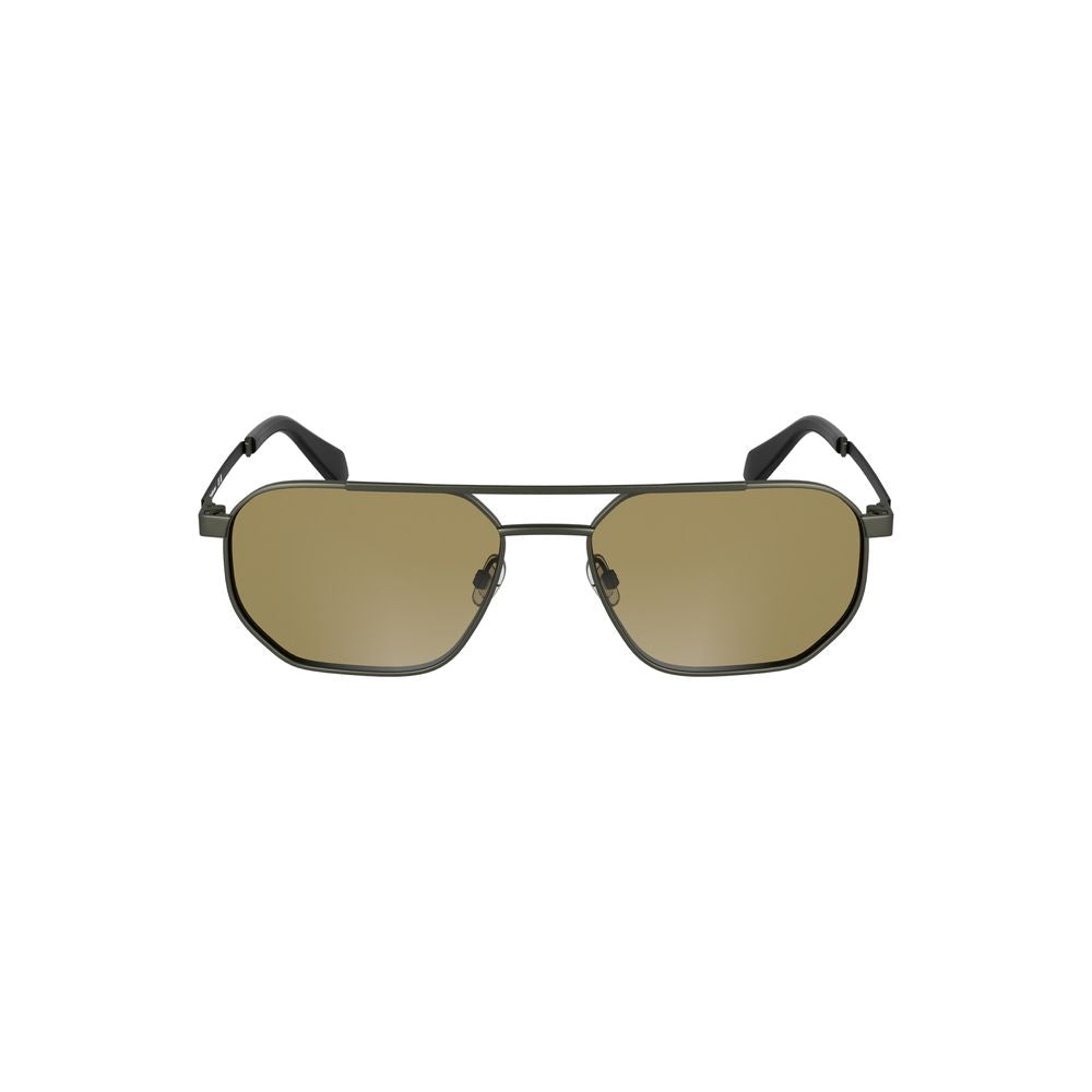 Calvin Klein Bronze Metal Men Sunglass