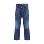 Dsquared² Blue Cotton Skinny Jeans
