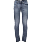 Calvin Klein Blue Cotton Men Jeans