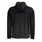 Calvin Klein Black Polyester Men's Hooded Sweater