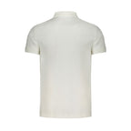 Calvin Klein White Cotton Polo Shirt