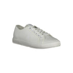 Calvin Klein White Polyester Men Sneaker