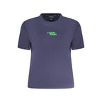 Calvin Klein Blue Cotton Women T-Shirt