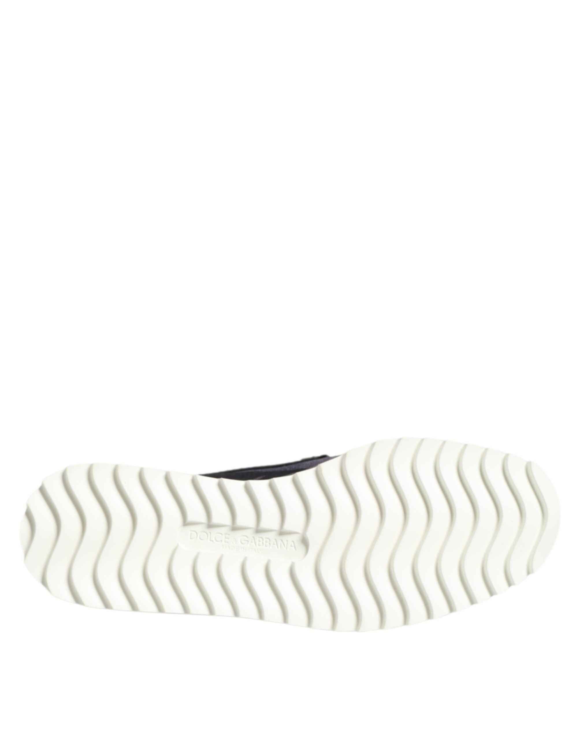 Dolce & Gabbana Black Tropical Slip On Men Sneakers Shoes