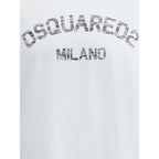Dsquared² White Cotton T-Shirt