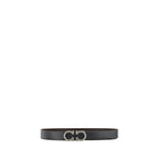 Ferragamo Multicolor Calf Leather Bos Taurus Regular Belt