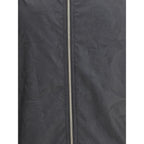 Versace Black Polyester Shell Jacket