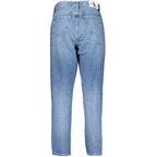 Calvin Klein Blue Cotton Women's Jeans
