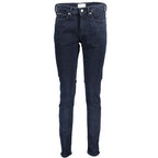 Calvin Klein Blue Cotton Women Skinny Jean
