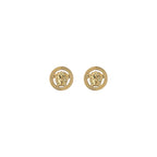 Versace Gold Brass Earrings