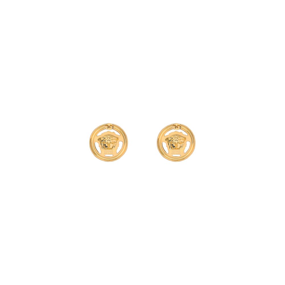 Versace Gold Brass Earrings