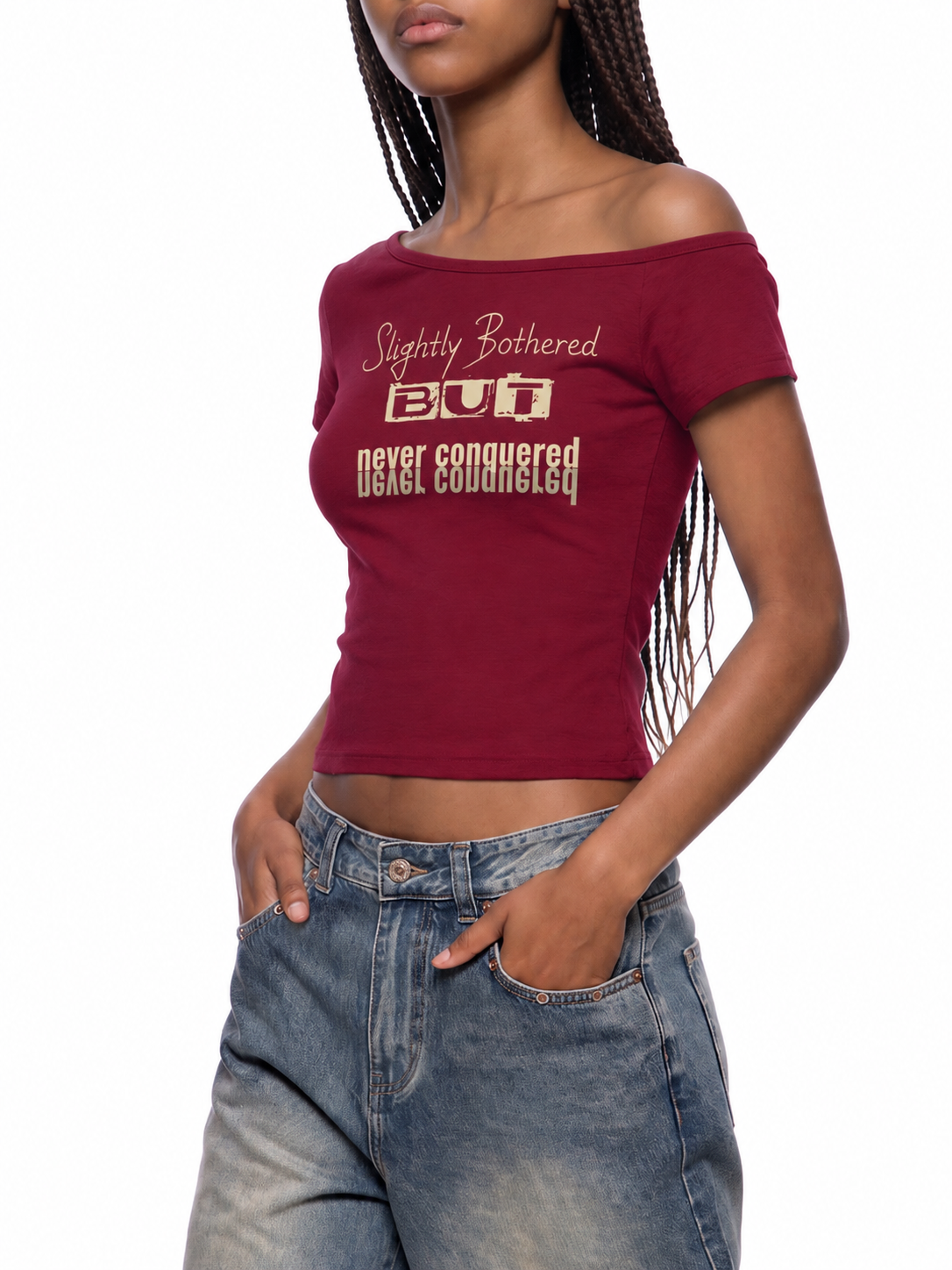 Women’s Off-the-Shoulder T-Shirt