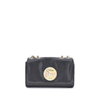 Chloé Black Calf Leather Bos Taurus Shoulder Bag