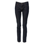 Dolce & Gabbana Blue Skinny Cotton Mid Waisted Denim Jeans