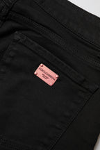 Dolce & Gabbana Black Skinny Cotton Mid Waisted Denim Jeans