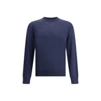 Dsquared² Blue Fleece Wool Sweatshirt