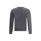 Dsquared² Gray Fleece Wool Sweatshirt