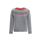 Dsquared² Gray Fleece Wool Sweatshirt