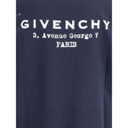 Givenchy Blue Cotton T-Shirt