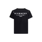 Givenchy Black Cotton T-Shirt