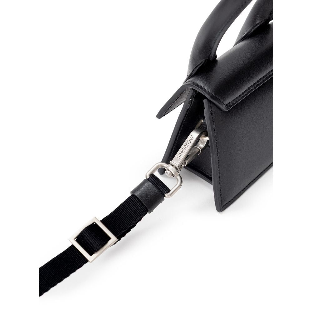 Jacquemus Black Leather Handbag