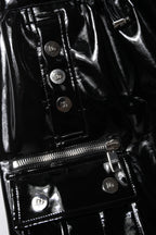 Dolce & Gabbana Black High Waist Cargo Bootcut Pants