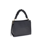 Coccinelle Black Calf Leather Bos Taurus Shoulder Bag