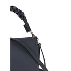 Coccinelle Black Calf Leather Bos Taurus Shoulder Bag
