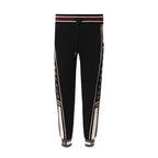Dolce & Gabbana Black Elastane Athletic Pants