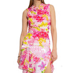 Versace Multicolor Elastane Tank Tops