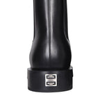 Givenchy Black Calfskin Chelsea Boots