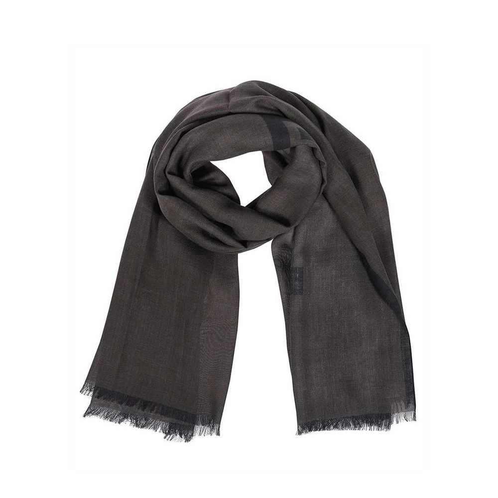Givenchy Gray Cashmere Scarf