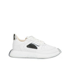 Giuseppe Zanotti White Calfskin Chunky Sneakers