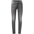 Calvin Klein Black Cotton Men's Slim Taper Jeans