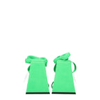 The Attico Transparent Leather Flat Sandals