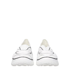 Givenchy White Fabric Low Top Sneakers