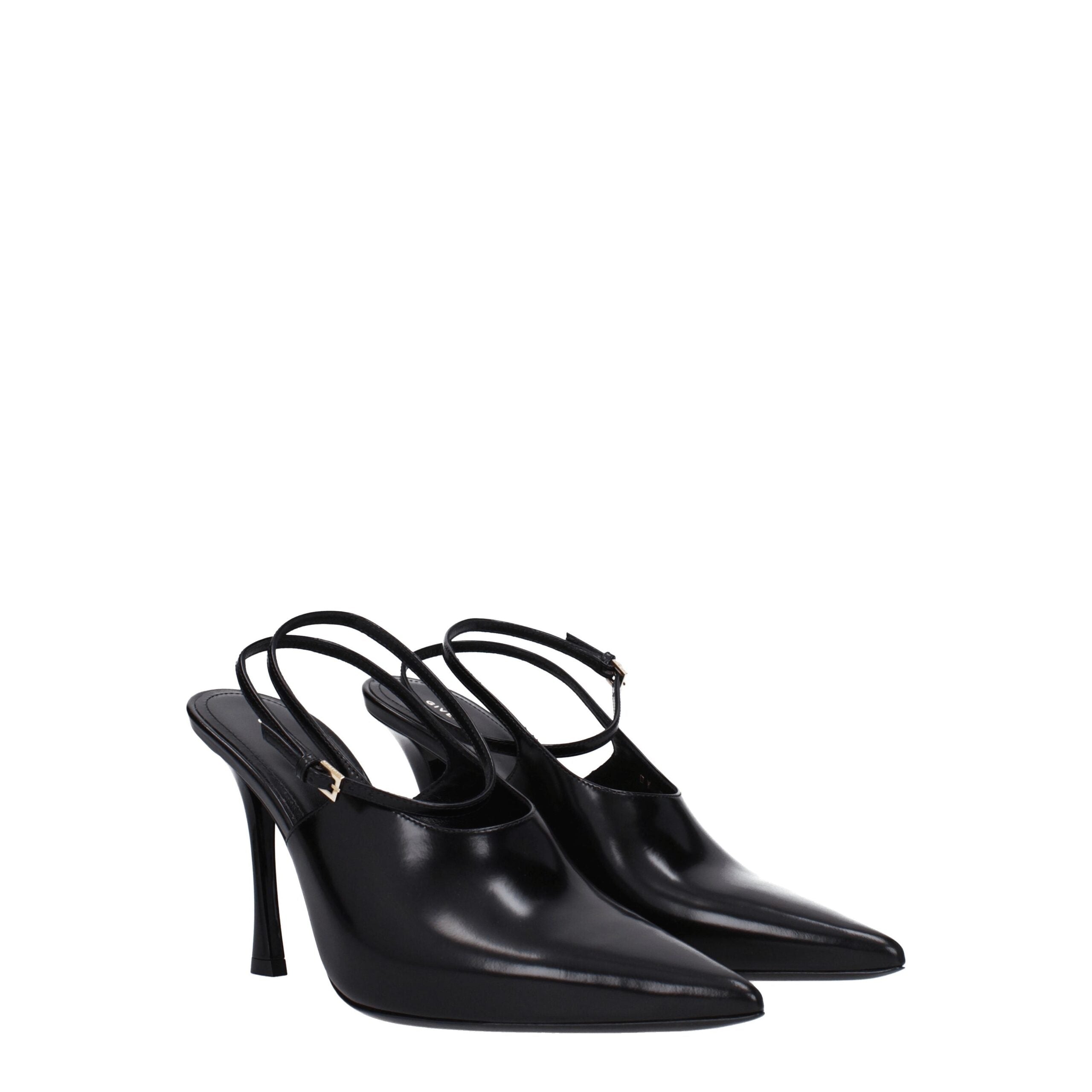 Givenchy Black Leather Pumps