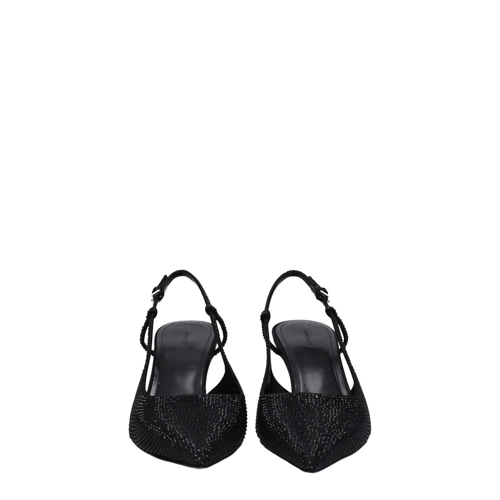 Givenchy Black Fabric Pumps