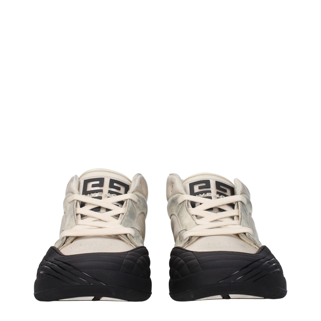 Givenchy Beige Fabric Chunky Sneakers