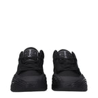 Givenchy Black Fabric Low Top Sneakers