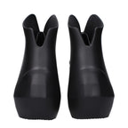 Givenchy Black Cotton Wedge Sandals