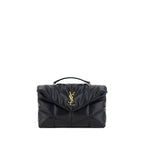 Saint Laurent Black Lamb Ovis Aries Aries Shoulder Bag