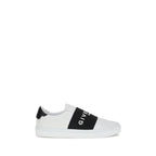 Givenchy White Calf Leather Bos Taurus Low Top Sneakers